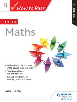 cover image of How to Pass Higher Maths